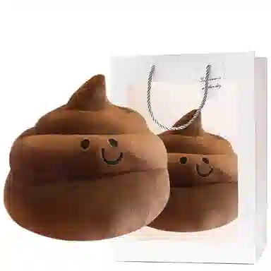 波比熊 便便抱枕 玩偶 毛绒公仔