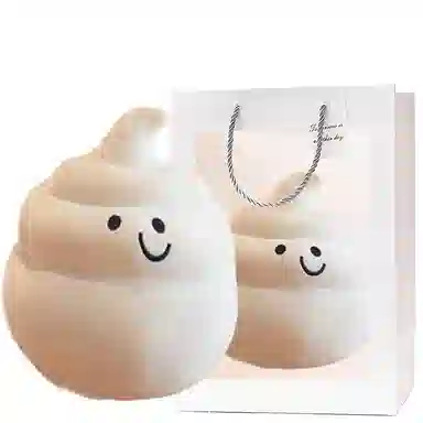 波比熊 便便抱枕 玩偶 毛绒公仔