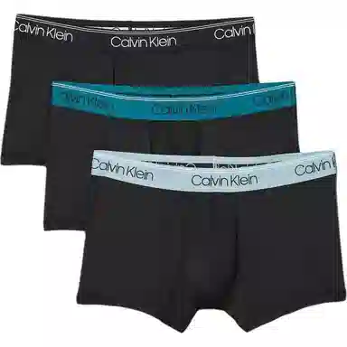 CKCalvin Klein LOW RISE TRUNK 3PK 3