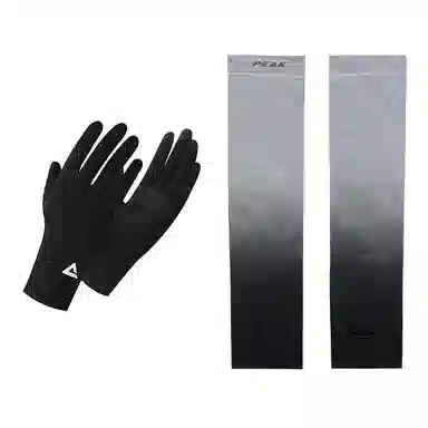 匹克 冰感防紫外线开孔避免手汗可触屏骑行 防晒袖 男女同款情侣款