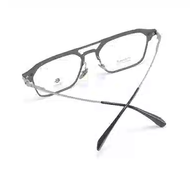 【联系客服可配度数】 康视顿 磁吸轻奢高级感优雅气质 钛β钛 方形 光学镜架 男女同款情侣款