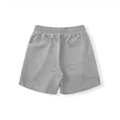 我是大卫 运动美式纯色宽松直筒休闲短裤 男款 灰色