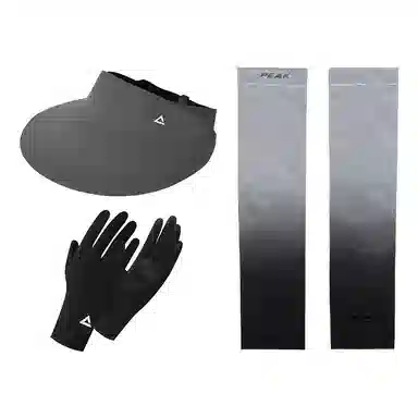 匹克 冰感防紫外线开孔避免手汗可触屏骑行 防晒袖 男女同款情侣款