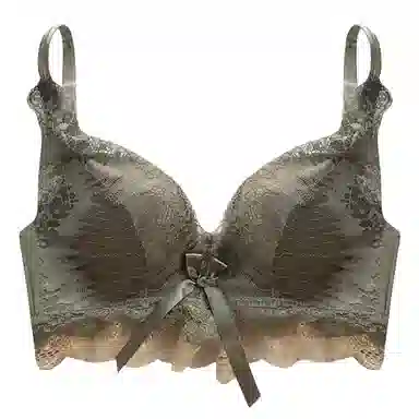 水中花 小胸聚拢无钢圈蕾丝舒适固定双肩带文胸 女款