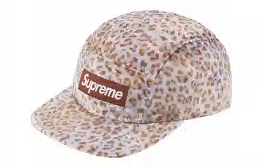Supreme SS24 WEEK 9 LEOPARD VELVET CAMP CAP