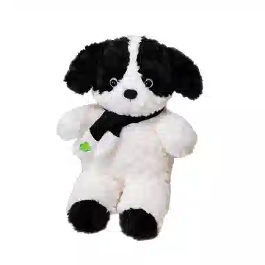 狐狸仙 暖心陪伴围巾小狗 玩偶 毛绒公仔