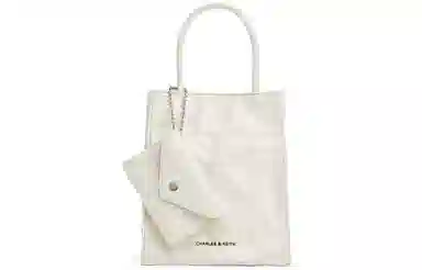 CHARLESKEITH ck PU CreamJet BlackSilver