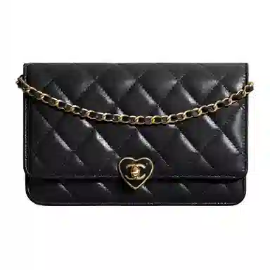 Chanel WOC Black Gold