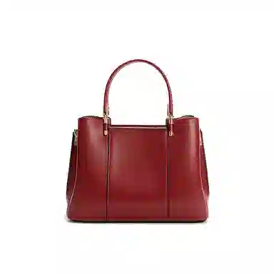 维尼奥 新中式刺绣高级感百搭大容量气质妈妈包通勤 合成革 手提包单肩斜挎 中号 女款 黑色/杏色/红色/蓝色