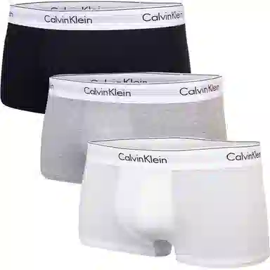 CALVIN KLEIN LOW RISE TRUNK 3PK 3