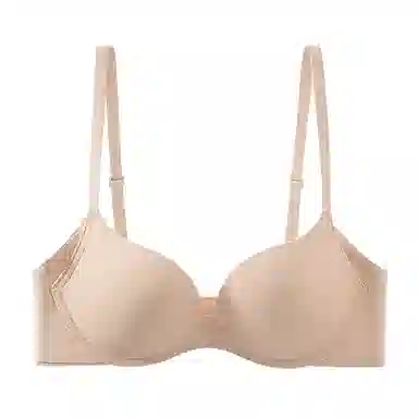 莫代尔 无痕美背透气聚拢贴身收副乳上托小胸聚拢薄款无钢圈防下垂文胸 女款