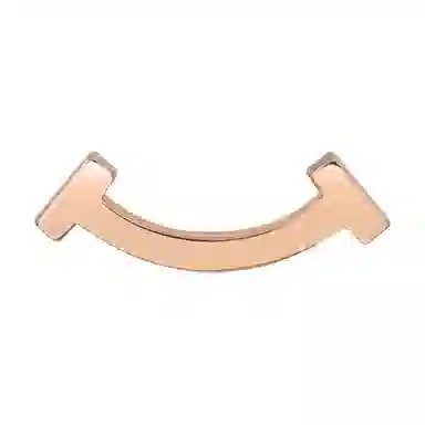 Tiffany & Co. Tiffany T Smile Earrings 18K Rose Gold