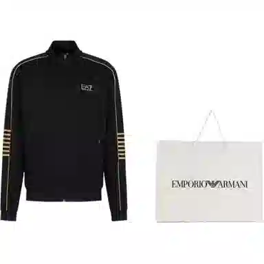 Emporio Armani EA7 FW23 Black Jacket