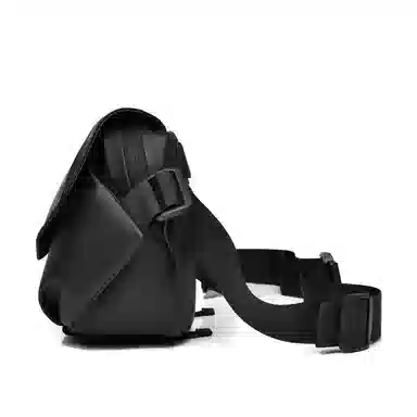 斜挎包男潮牌胸包小包时尚百搭单肩包多功能 尼龙布 腰包 常规 男款 黑色/灰色/蓝色