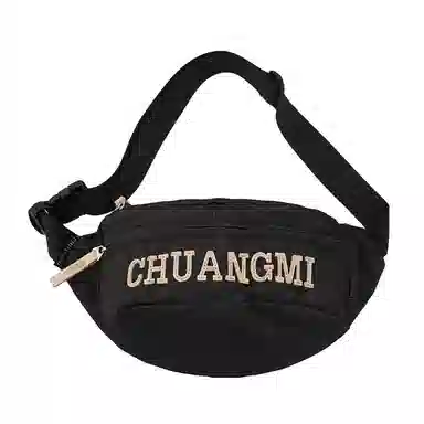 醇龙 背包骑行运动斜挎包休闲腰包 牛仔布 胸包 男女同款情侣款