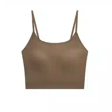 芬腾 薄款一体免穿纯色吊带 女款