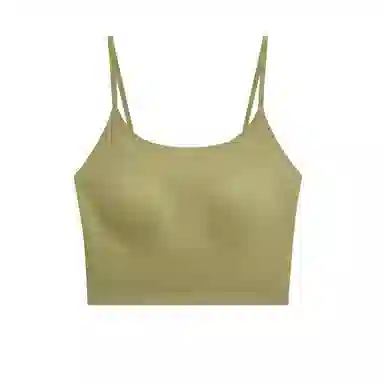 芬腾 薄款一体免穿纯色吊带 女款