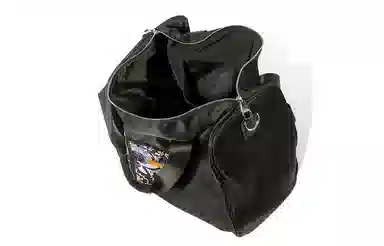 Master Canvas Butterfly Tote Bag Black