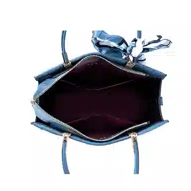 维尼奥 大容量高级感质感小众通勤包百搭 合成革 妈妈手提包单肩斜挎 常规 女款 黑色/蓝色/红色