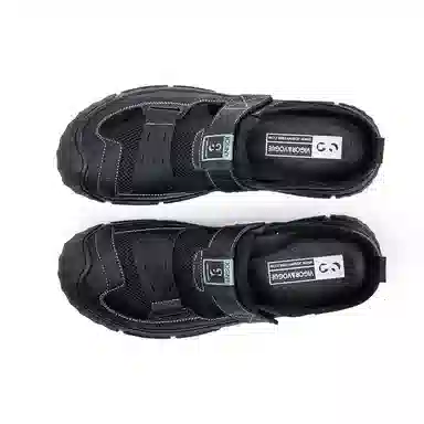 卓诗尼 皮革织物 轻便透气 防滑耐磨百搭 沙滩凉鞋 男款