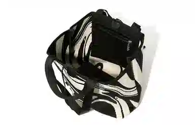 Master Canvas Zebra Shoulder Bag