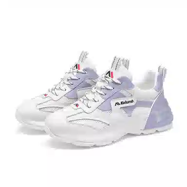 哥仑步 头层牛皮 舒适轻便 减震防滑耐磨 低帮 生活休闲鞋 女款