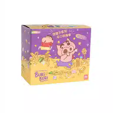 简动文创 蜡笔小新角色 马口铁 钱袋子系列 徽章 周边吧唧卡通可爱玩具