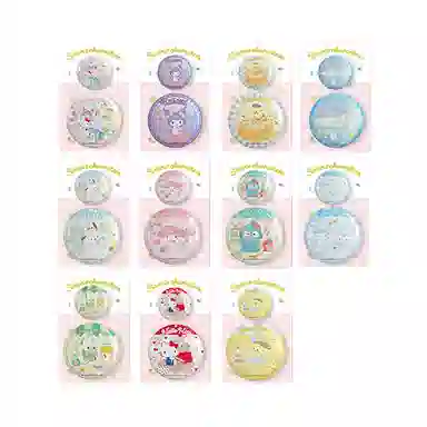 简动文创 三丽鸥幸福房间 马口铁吧唧 徽章