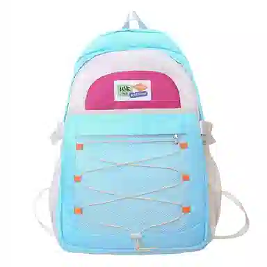 醇龙  尼龙男女通用多色露营多巴胺双肩包电脑大容量