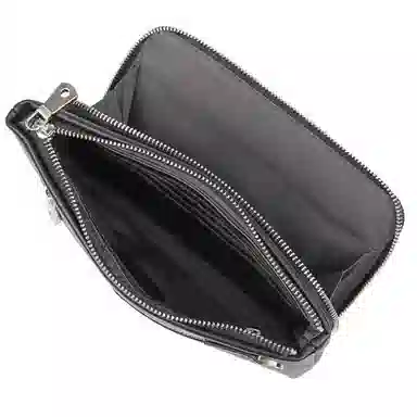 DOSRFINI Leather Wristlet Clutch