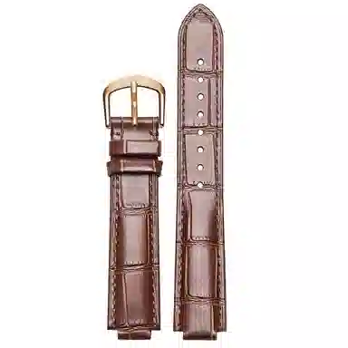 港爵适用卡地亚蓝气球表带真皮男女同款凸口牛皮表链针扣款男手表带女配件手表表带