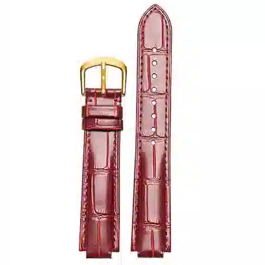 港爵适用卡地亚蓝气球表带真皮男女同款凸口牛皮表链针扣款男手表带女配件手表表带