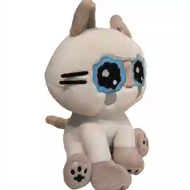 狐狸仙 猫小豆泥之小呆泥 可爱呆萌猫咪 玩偶 毛绒公仔