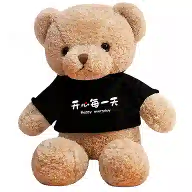 馨贝轩 特大号泰迪熊 定制卫衣熊 抱抱熊 蜜桃绒 夹腿睡觉娃娃 玩偶 毛绒公仔