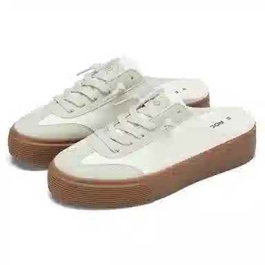 Rockfish Retro Trainer White Caramel