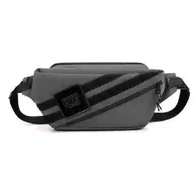 醇龙 多功能运动防水斜挎百搭韩版大容量休闲单肩斜挎小包 尼龙布 胸包 常规 男女同款情侣款 黑/军绿/迷彩/灰/深蓝