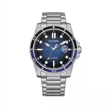 Citizen 100m Solar Stainless Steel Blue Dial