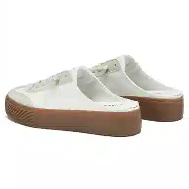 Rockfish Retro Trainer White Caramel