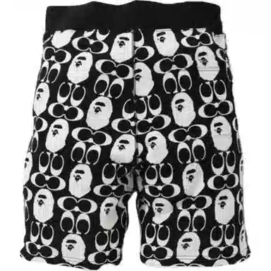 COACH x A BATHING APE Ape Head Print Shorts