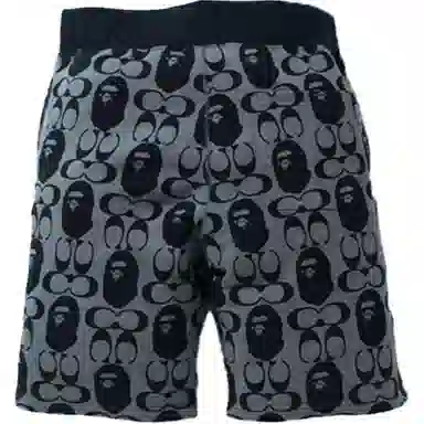 COACH x A BATHING APE Ape Head Print Shorts