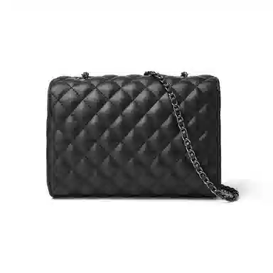 Red Dragonfly Quilted Leather Bag