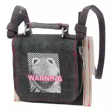 Li-Ning x Disney Muppets Kermit Crossbody Bag Black