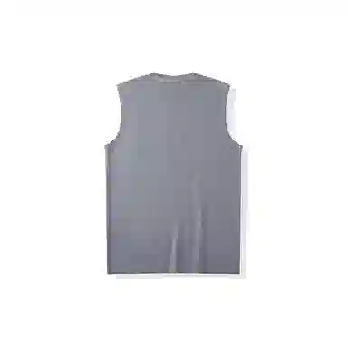 我是大卫 宽松水洗做旧休闲高街无袖背心 男款