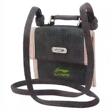 Li-Ning x Disney Muppets Kermit Crossbody Bag Black