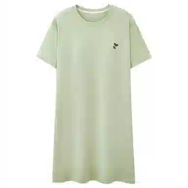 欧迪芬 薄款舒适亲肤休闲短袖睡裙 女款