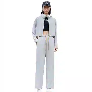 八哥 防晒轻薄透气宽松直筒垂感百搭休闲裤 男女同款