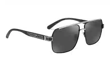 优幽兰 大脸显小遮脸防晒旅行户防紫外线式开车驾驶专用 飞行员式 太阳眼镜 男款