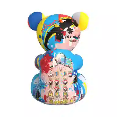 布尔熊 高迪巴特罗之家 经典收藏潮流公仔  艺术摆件