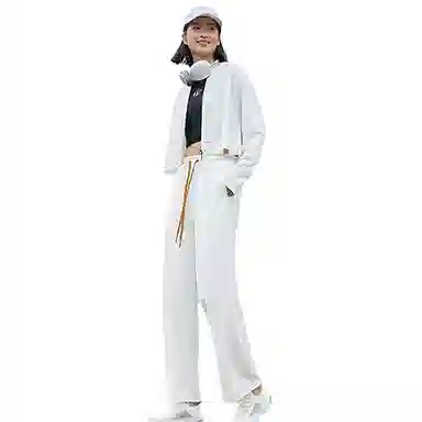 八哥 防晒轻薄透气宽松直筒垂感百搭休闲裤 男女同款