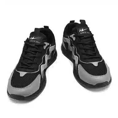 双星八特 时尚休闲百搭 经典潮流 运动减震防滑耐磨 低帮跑步鞋 男款